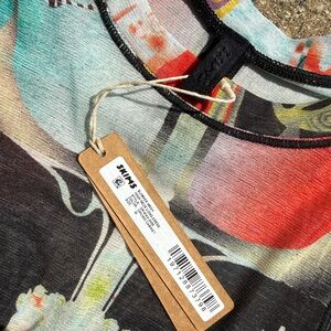 NWT SKIMS Summer Mesh High Neck Long Dress